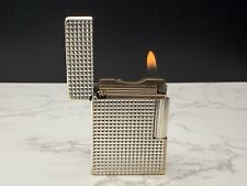 Isqueiro a gás ST DUPONT Line 1 BS - L1 BS - Modelo pequeno - Banhado a prata - AE01-1784, usado comprar usado  Enviando para Brazil