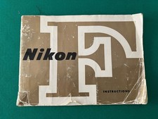 Nikon instruction manual usato  Roma