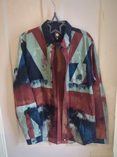 Camisa masculina Union Jack verde bonita sem etiquetas tamanho P. (87) comprar usado Camisa masculina Union Jack verde bonita sem etiquetas tamanho P. (87) comprar usado  Enviando para Brazil