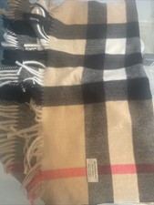Burberry cashmere check for sale  LONDON