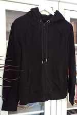 Sweat noir capuche d'occasion  Six-Fours-les-Plages