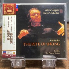 Stravinsky Rite of Spring & Others CD Gergiev DECCA with Obi segunda mano  Embacar hacia Mexico