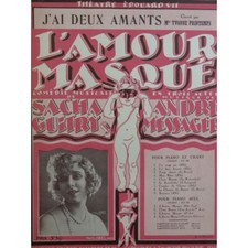 Usado, Piano Messenger Andre J'Ai Two Lovers cantor 1923 comprar usado  Enviando para Brazil