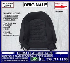 Rivestimento fodera schienale usato  Carrara