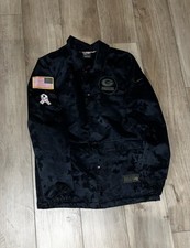 Jaqueta Green Bay Packers Nike feminina saudação ao serviço tamanho pequeno varejo $120 comprar usado  Enviando para Brazil