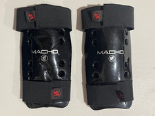 MACHO MMA CANELEIRAS TAEKWONDO GEAR-PRETO INFANTIL TAMANHO 9,5" de comprimento, usado comprar usado  Enviando para Brazil