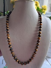 Collana occhio tigre usato  Milano