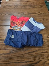 Combo de guarda-roupa de verão masculino tamanho 6 - 3 peças comprar usado  Enviando para Brazil