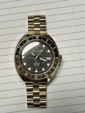Relógio masculino Bulova Oceanographer GMT automático mostrador preto 97B215 comprar usado  Enviando para Brazil