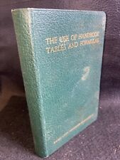The Use of Handbook Tables and Formulas Based Upon Machinery's Handbook 1939 segunda mano  Embacar hacia Mexico