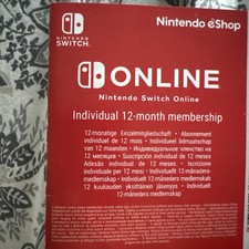 Nintendo switch online for sale  GLASGOW