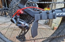Prtotezione deragliatore mtb usato  Italia
