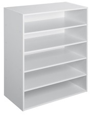 wood white shelves stackable for sale  Anaheim
