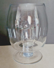 Clear glass pedestal for sale  Rome