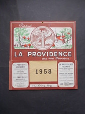 Rare calendrier 1958 d'occasion  Béthune