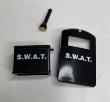 Playmobil unidade tática polícia SWAT TEAM acessórios-escudo, lanterna, caixa comprar usado  Enviando para Brazil