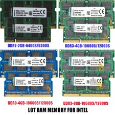 Usado, Memória RAM para Notebook Kingston 2RX8 8GB 4GB 2GB DDR3-12800S 10600S DDR2-6400S 5300S comprar usado  Enviando para Brazil