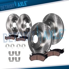 Kit de pastilhas de freio de cerâmica rotores de freio dianteiro traseiro 8 peças para Hyundai Accent Kia Rio, usado comprar usado  Enviando para Brazil
