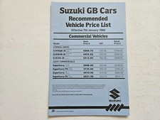 Suzuki santana supercarry for sale  NUNEATON