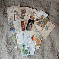 Lot images pieuses d'occasion  Corbie