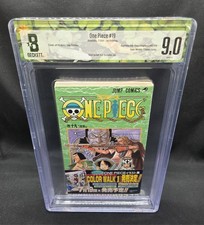 Używany, BGS 9.0 ONE PIECE Vol. 19 1. nadruk Graded Comic Manga JUMP 2001 Japoński Obi na sprzedaż Używany, BGS 9.0 ONE PIECE Vol. 19 1. nadruk Graded Comic Manga JUMP 2001 Japoński Obi na sprzedaż  Wysyłka do Poland