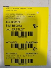 Driver axle shaft for sale  Viola
