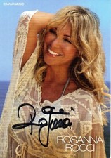 Rosanna rocci autogramm gebraucht kaufen  Deutschland