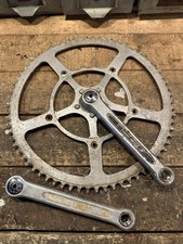 Pedivela rara década de 1960 TA Williams conjuntos de correntes vintage bicicleta de pista 70t, usado comprar usado  Enviando para Brazil