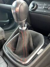 ford fiesta mk8 alcantara engrenagem gaitor gaiter com costura colorida st s zetec, usado comprar usado  Enviando para Brazil