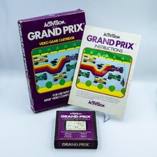 Grand Prix Atari 2600 | Caixa de cartucho manual na caixa | Testado e funcionando comprar usado  Enviando para Brazil