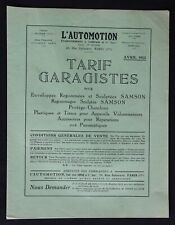 Automotion tarif garagistes d'occasion  Nantes-