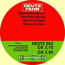 Werkstatthandbuch deutz fahr gebraucht kaufen  Michendorf