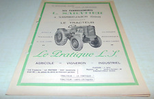 Prospectus brochure tracteur d'occasion  Pont-d'Ain