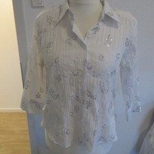 Damenbluse bluse crinkle gebraucht kaufen  Esslingen am Neckar