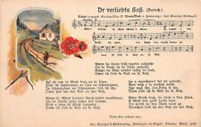 Dr. Verliebta Boß (Chico) Canción En Erzgeb. Dialecto Nr. 21 Tarjeta Postal AK comprar usado  Enviando para Brazil