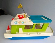 Vintage 1972 Fisher Price Little People HAPPY HOUSEBOAT #985  comprar usado  Enviando para Brazil