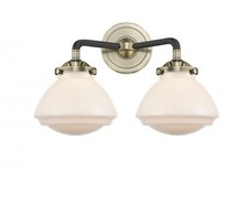 Luminária de banheiro Innovations Lighting 2 luzes escovadas antiga preta sem ferragens comprar usado  Enviando para Brazil