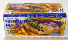 Cortador de fritadeira Progressive International francês branco grosso e fino GPC-2549 comprar usado  Enviando para Brazil