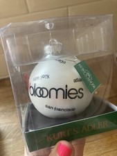 Kurt adler bloomingdales for sale  CHELMSFORD