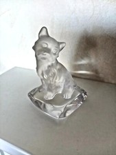 Nachtmann glass terrier for sale  BEXHILL-ON-SEA