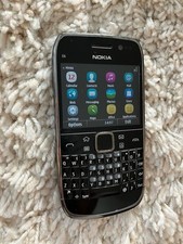 Używany, Nokia E6 (RM-609) Czarny telefon komórkowy - W pełni funkcjonalny Sprawdzony na sprzedaż  Wysyłka do Poland