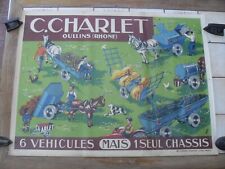 Ancienne affiche agricole d'occasion  Beaulieu-sur-Loire