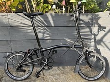 Brompton m6l black for sale  CROWBOROUGH