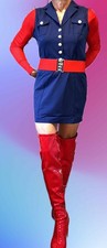 Sexy minikleid marine gebraucht kaufen  Jena-Umland