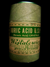 1930 boric acid for sale  Elmwood Park