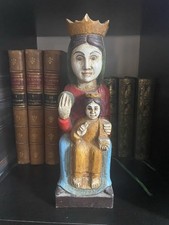 Statue ancienne bois d'occasion  Lagord