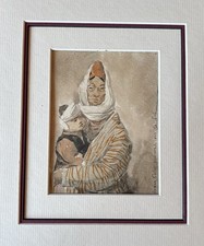 Dessin ancien aquarelle d'occasion Dessin ancien aquarelle d'occasion  Lyon VI