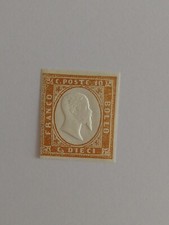 Regno 1861 emissione usato  Voghera