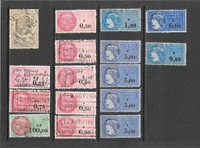 Lot timbres fiscaux d'occasion  France