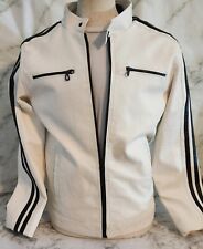 white mens leather jackets for sale  Pomona